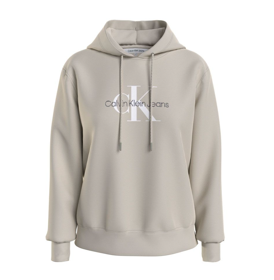 CALVIN KLEIN ARCHIVAL MONOLOGO 후드 EGGSHELL